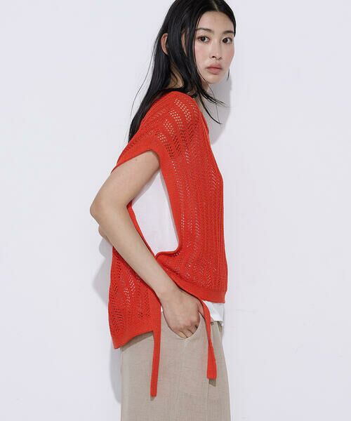 COMME CA COMFORT / コムサ・コンフォート（Lサイズ） その他トップス | 〔 TALLサイズ 〕 美濃和紙 ツインニットプルオーバー | 詳細29