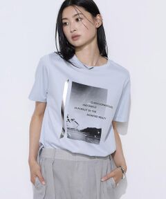 COMME CA COMFORT / コムサ・コンフォート（Lサイズ） Tシャツ | 〔 TALLサイズ 〕 スーピマコットンポンチ Tシャツ