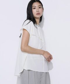 COMME CA COMFORT / コムサ・コンフォート（Lサイズ） シャツ・ブラウス | 〔 TALLサイズ 〕 デューエイト(TM)ボイル 機能性ブラウス