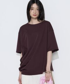 COMME CA COMFORT / コムサ・コンフォート（Lサイズ） Tシャツ | 〔 TALLサイズ 〕 ドライスムース／スーピマバイオスムース アシンメトリーTシャツ