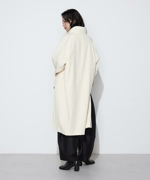 COMME CA COMFORT / コムサ・コンフォート（Lサイズ） ステンカラーコート | 〔TALLサイズ〕クラシックツイル スタンドカラーコート | 詳細3