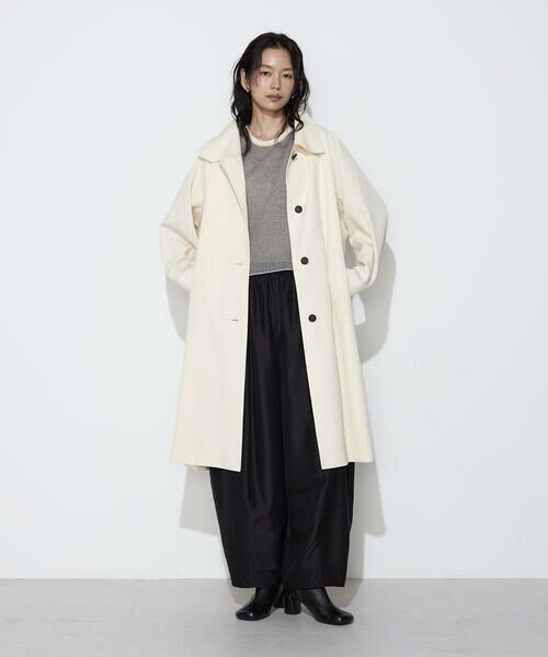 COMME CA COMFORT / コムサ・コンフォート（Lサイズ） ステンカラーコート | 〔TALLサイズ〕クラシックツイル スタンドカラーコート | 詳細4