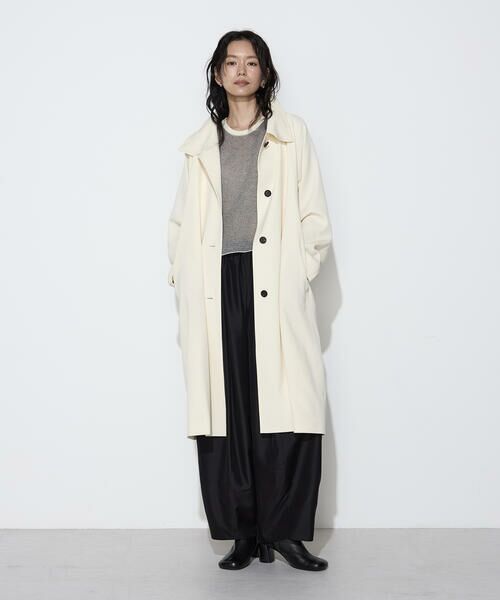 COMME CA COMFORT / コムサ・コンフォート（Lサイズ） ステンカラーコート | 〔TALLサイズ〕クラシックツイル スタンドカラーコート | 詳細5