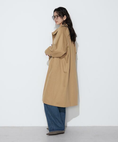 COMME CA COMFORT / コムサ・コンフォート（Lサイズ） ステンカラーコート | 〔TALLサイズ〕クラシックツイル スタンドカラーコート | 詳細18