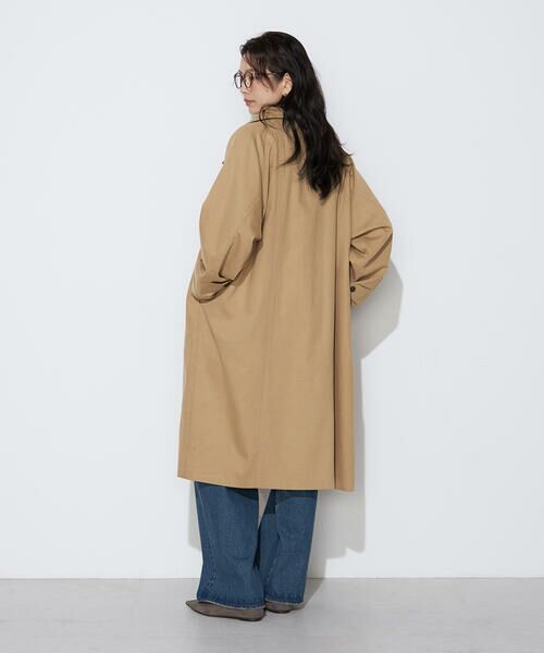 COMME CA COMFORT / コムサ・コンフォート（Lサイズ） ステンカラーコート | 〔TALLサイズ〕クラシックツイル スタンドカラーコート | 詳細19
