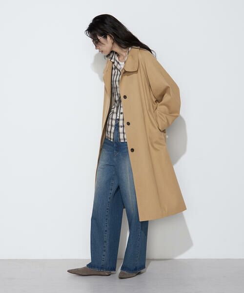 COMME CA COMFORT / コムサ・コンフォート（Lサイズ） ステンカラーコート | 〔TALLサイズ〕クラシックツイル スタンドカラーコート | 詳細20