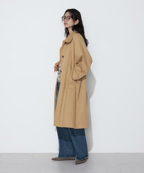 COMME CA COMFORT / コムサ・コンフォート（Lサイズ） ステンカラーコート | 〔TALLサイズ〕クラシックツイル スタンドカラーコート | 詳細21