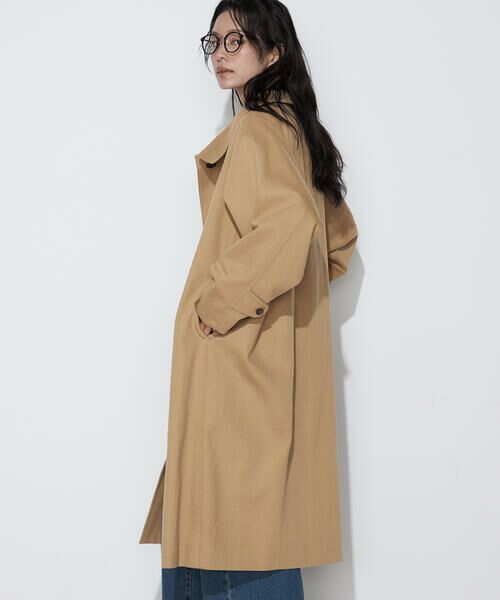 COMME CA COMFORT / コムサ・コンフォート（Lサイズ） ステンカラーコート | 〔TALLサイズ〕クラシックツイル スタンドカラーコート | 詳細27