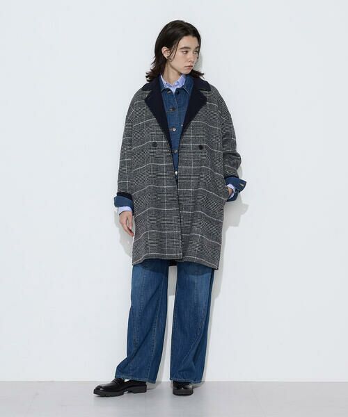 COMME CA COMFORT / コムサ・コンフォート（Lサイズ） その他アウター | 〔TALLサイズ〕ジーロンビーバーリバーシブル  Wフェイスコート | 詳細2