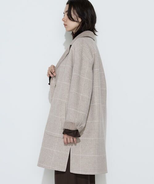 COMME CA COMFORT / コムサ・コンフォート（Lサイズ） その他アウター | 〔TALLサイズ〕ジーロンビーバーリバーシブル  Wフェイスコート | 詳細29