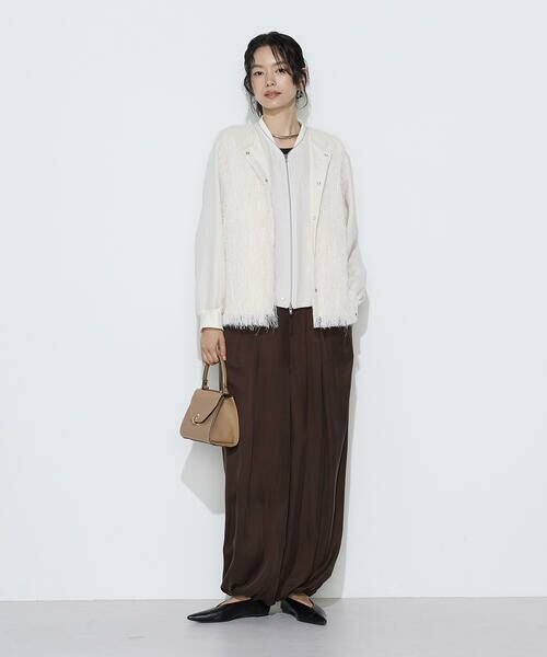 COMME CA COMFORT / コムサ・コンフォート（Lサイズ） その他パンツ | 〔TALLサイズ〕キュプラレーヨンフィブリルサテン 2WAYパンツ | 詳細11