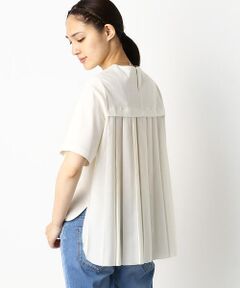 COMME CA PLATINUM / コムサ・プラチナ Tシャツ | バックプリーツ Ｔシャツ