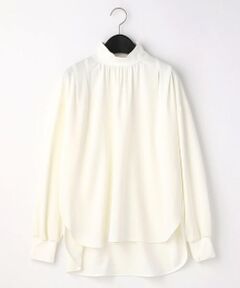 COMME CA PLATINUM / コムサ・プラチナ シャツ・ブラウス | 【ウォッシャブル】２ＷＡＹストレッチジョーゼット リブギャザープルオーバー