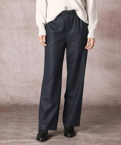 COMME CA PLATINUM / コムサ・プラチナ その他パンツ | ヘリンボンジャカード ワイドパンツ