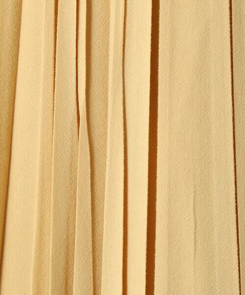 COMME CA PLATINUM / コムサ・プラチナ ロング・マキシ丈スカート | フレンチパイル ランダム プリーツ スカート | 詳細4