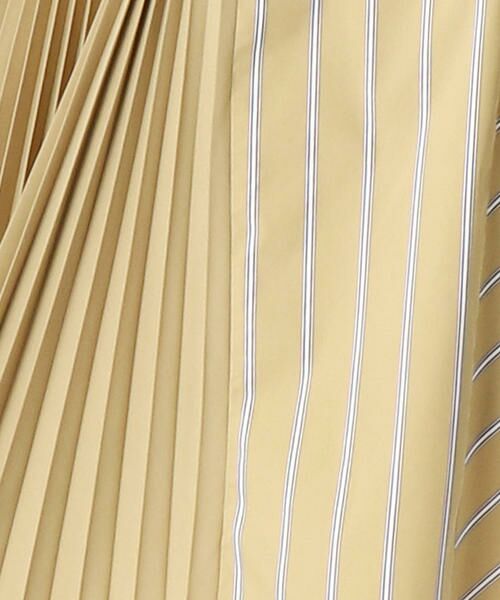 COMME CA PLATINUM / コムサ・プラチナ ロング・マキシ丈スカート | デザインストライプ プリーツスカート | 詳細8