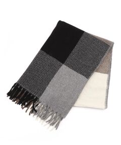 COMME CA PLATINUM / コムサ・プラチナ マフラー・ショール・スヌード・ストール | 【マルチウェイ】ブロックチェック ストール