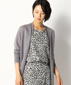 COMME CA PLATINUM / コムサ・プラチナ タンクトップ | ヒョウ柄 タンクトップ