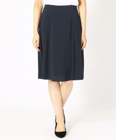 COMME CA PLATINUM / コムサ・プラチナ ロング・マキシ丈スカート | 【ドライタッチ】 セミフレアスカート
