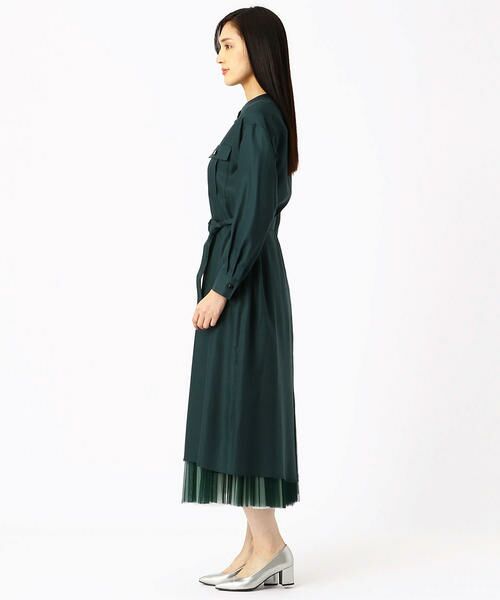 COMME CA PLATINUM / コムサ・プラチナ ドレス | ロングシャツワンピース | 詳細2