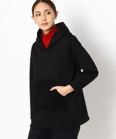 COMME CA PLATINUM / コムサ・プラチナ パーカー | ニットカンガルーポケット付 パーカ