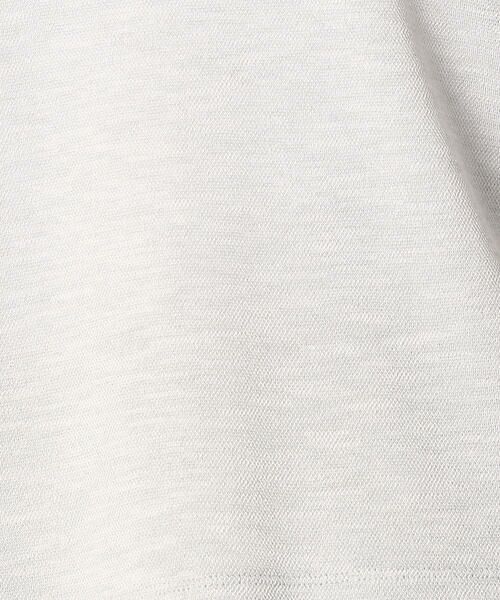 COMME CA PLATINUM / コムサ・プラチナ Tシャツ | 両脇ドロスト Tシャツ | 詳細11