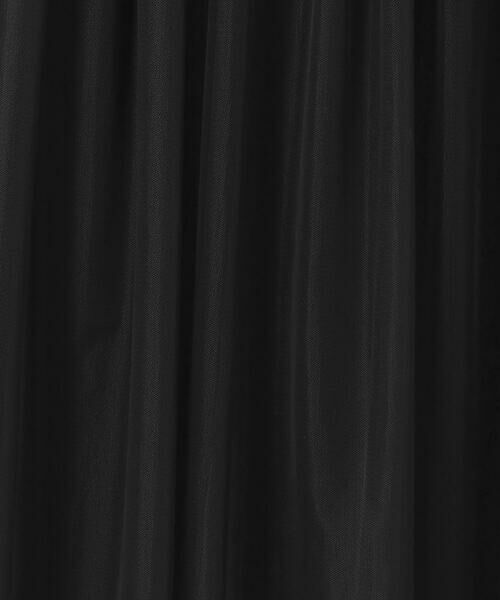COMME CA PLATINUM / コムサ・プラチナ ロング・マキシ丈スカート | メリルハイテンション×チュール 裏起毛 スカート | 詳細3