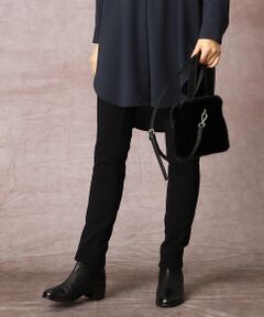 COMME CA PLATINUM / コムサ・プラチナ その他パンツ | メリルハイテンション裏起毛 スキニーパンツ