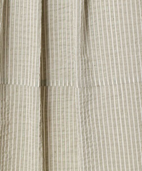 COMME CA PLATINUM / コムサ・プラチナ ロング・マキシ丈スカート | キラキラストライプ スカート | 詳細7