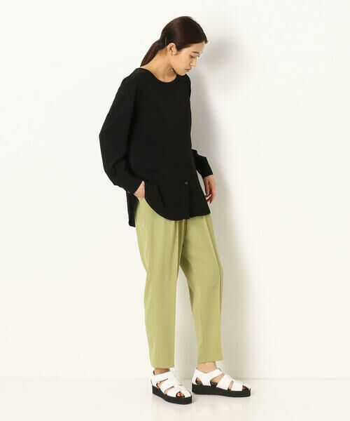 COMME CA PLATINUM / コムサ・プラチナ その他パンツ | 【洗える】２ＷＡＹストレッチツイル とろ〜んサルエルパンツ | 詳細5