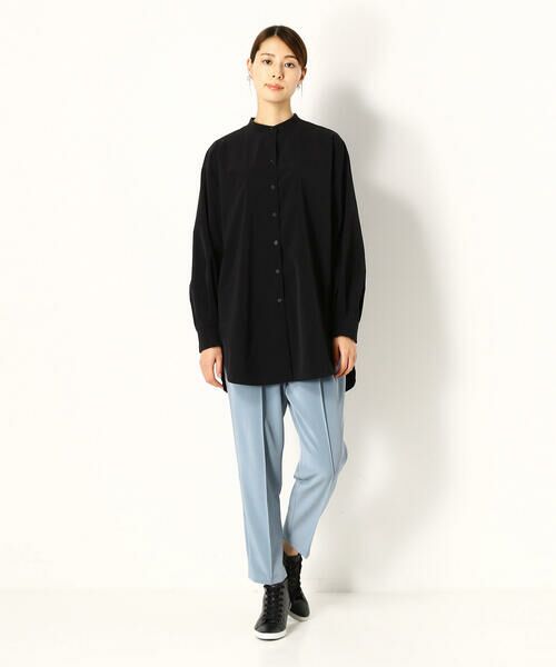 COMME CA PLATINUM / コムサ・プラチナ その他パンツ | 【洗える】２ＷＡＹストレッチツイル とろ〜んサルエルパンツ | 詳細7