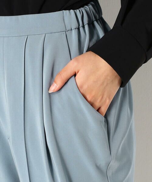 COMME CA PLATINUM / コムサ・プラチナ その他パンツ | 【洗える】２ＷＡＹストレッチツイル とろ〜んサルエルパンツ | 詳細12