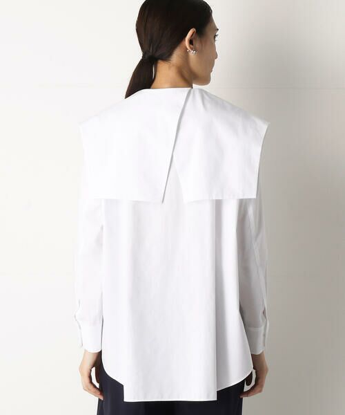 COMME CA PLATINUM / コムサ・プラチナ シャツ・ブラウス | 大きな襟のシャツ | 詳細4