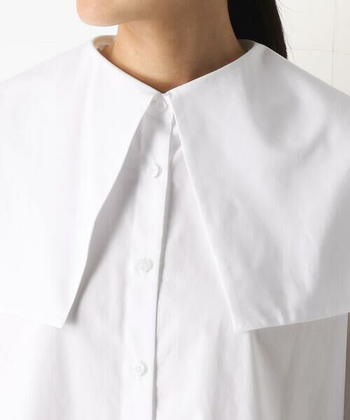 COMME CA PLATINUM / コムサ・プラチナ シャツ・ブラウス | 大きな襟のシャツ | 詳細5