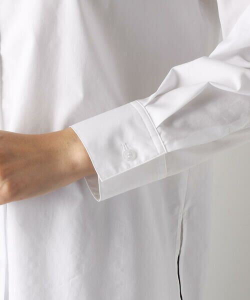 COMME CA PLATINUM / コムサ・プラチナ シャツ・ブラウス | 大きな襟のシャツ | 詳細7