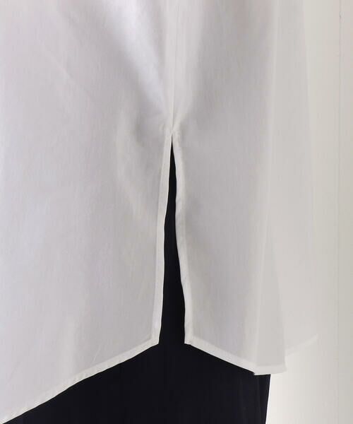 COMME CA PLATINUM / コムサ・プラチナ シャツ・ブラウス | 大きな襟のシャツ | 詳細8
