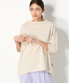 COMME CA PLATINUM / コムサ・プラチナ カットソー | 【ウォッシャブル】５分袖丈 プルオーバーカットソー