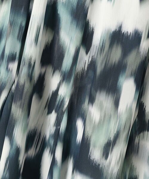 COMME CA PLATINUM / コムサ・プラチナ ロング・マキシ丈スカート | 【セットアップ対応】割繊マルチカラーアートプリント ハンカチーフヘムロングスカート | 詳細12