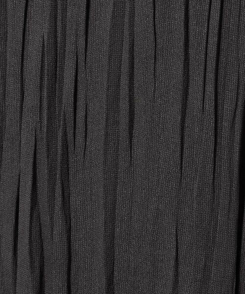 COMME CA PLATINUM / コムサ・プラチナ ロング・マキシ丈スカート | 【洗える】抄繊糸キュプラ平織り シュリンクプリーツスカート | 詳細7