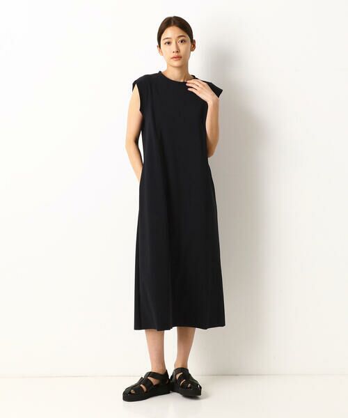 COMME CA PLATINUM / コムサ・プラチナ ドレス | 【洗える】スーパーハイゲージジャージー ドレス | 詳細1