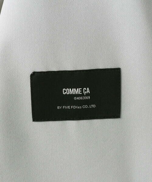 COMME CA PLATINUM / コムサ・プラチナ テーラードジャケット | ドライトリアセクロス ジャケット | 詳細6