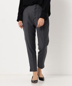 COMME CA PLATINUM / コムサ・プラチナ その他パンツ | 【セットアップ対応】フラノ ハイウエスト シガレットパンツ