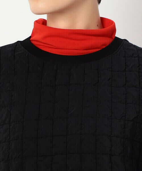 COMME CA PLATINUM / コムサ・プラチナ カットソー | 【セットアップ対応／洗える】キルトジャカード 異素材組み合わせプルオーバー | 詳細6