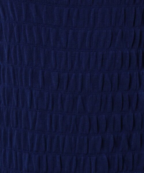 COMME CA PLATINUM / コムサ・プラチナ ニット・セーター | 【洗える】カシミアタッチリヨセル シャーリング柄セーター | 詳細15