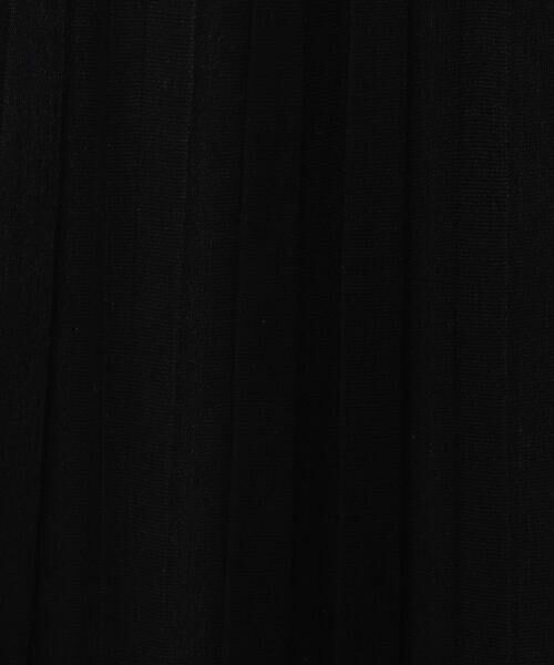 COMME CA PLATINUM / コムサ・プラチナ ロング・マキシ丈スカート | 【セットアップ対応】プリーツ柄風 ニットスカート | 詳細3