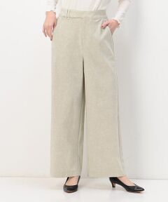 COMME CA PLATINUM / コムサ・プラチナ その他パンツ | ツイル柄ハイテンション パンツ