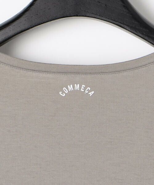 COMME CA PLATINUM / コムサ・プラチナ Tシャツ | ダブルガーゼジャージー あったか長袖Ｔシャツ | 詳細4