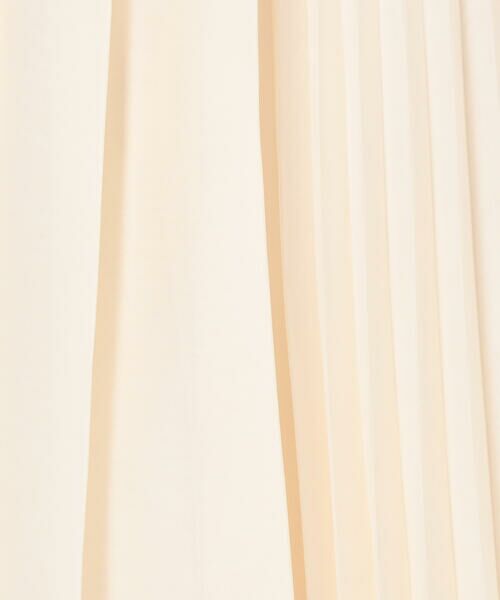 COMME CA PLATINUM / コムサ・プラチナ ロング・マキシ丈スカート | スパンオーガンジー アシンメトリー プリーツスカート | 詳細3