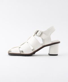 COMME CA PLATINUM / コムサ・プラチナ サンダル | グルカヒールサンダル