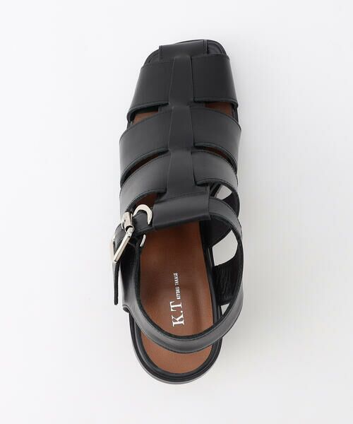 COMME CA PLATINUM / コムサ・プラチナ サンダル | グルカヒールサンダル | 詳細4